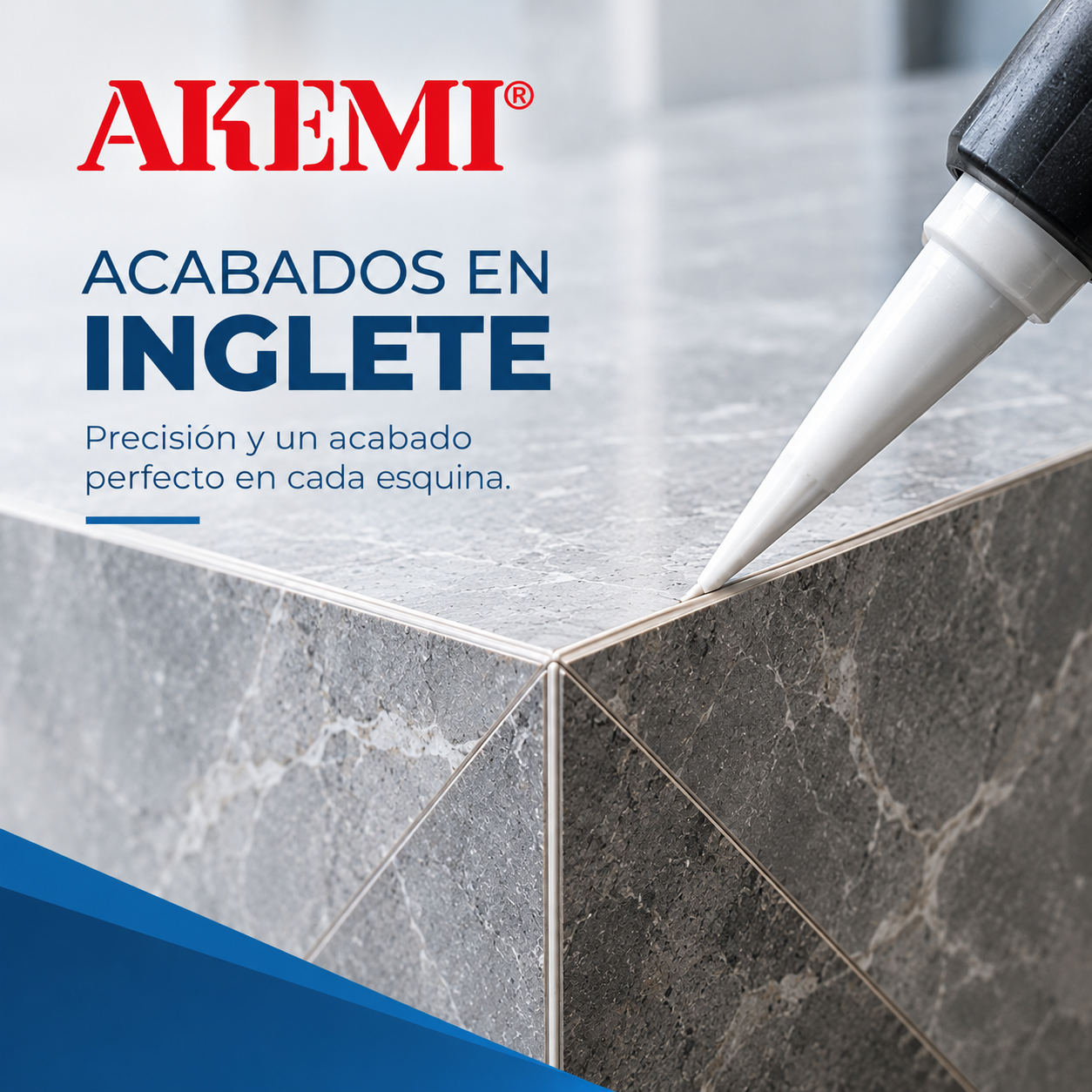 AKEMI- KIT PARA ACABADOS DE ESQUINA EN INGLETE: precisión y calidad en cada detalle