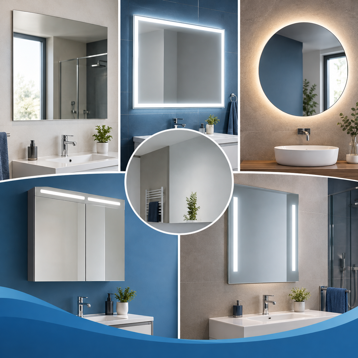 ESPEJOS DE BAÑO: cómo elegir el adecuado